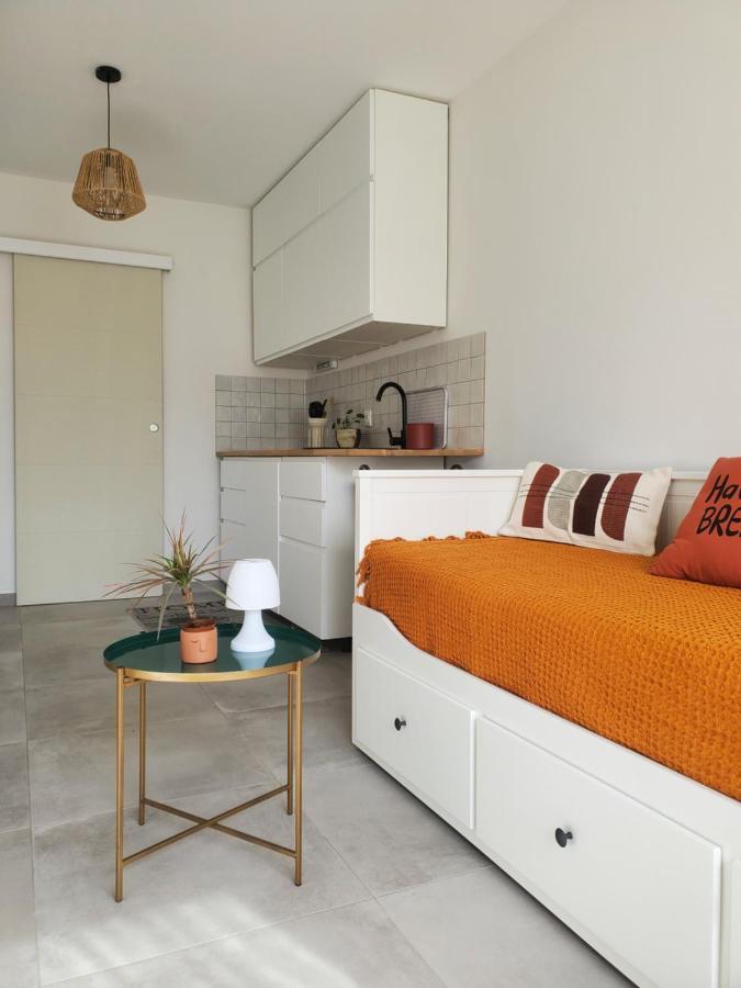 Charmant Studio Moderne Avec Exterieur "Dormir En Provence" Fontvieille Exterior foto